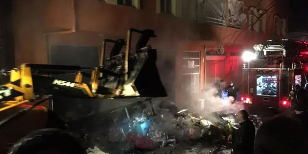 Giresun’da korkutan yangın