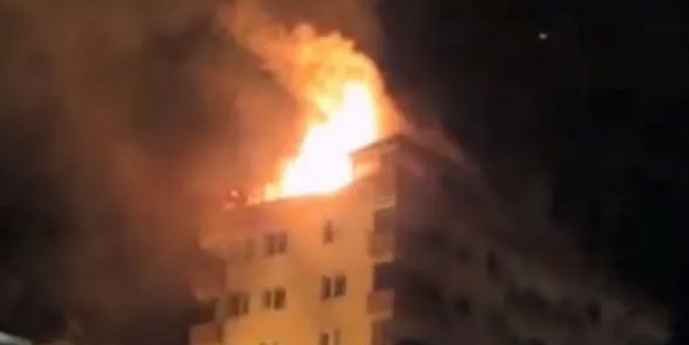 Giresun'da korkutan yangın