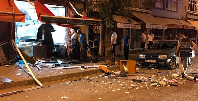 Giresun'da lokantada tüp patladı: 1 kişi yaralandı