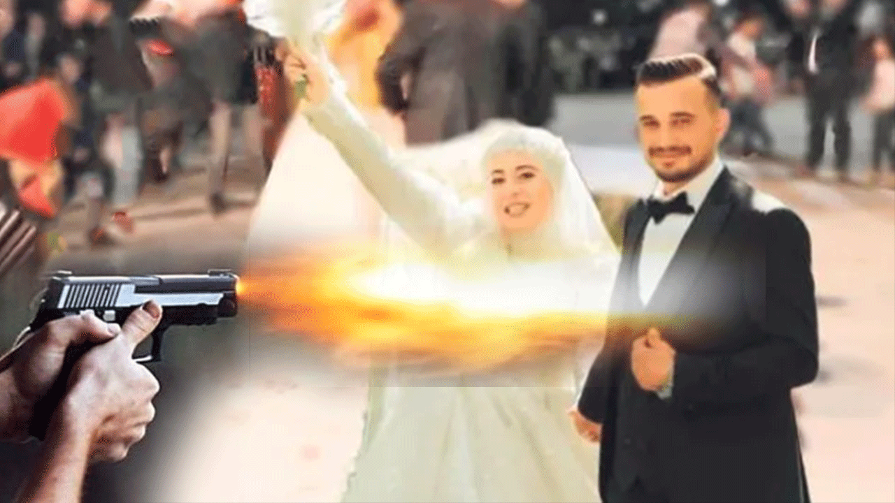 Giresun’da maganda yenge damadı vurdu