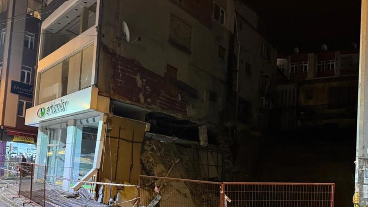 Giresun’da mahalleli paniğe kapıldı! Bina boşaltıldı