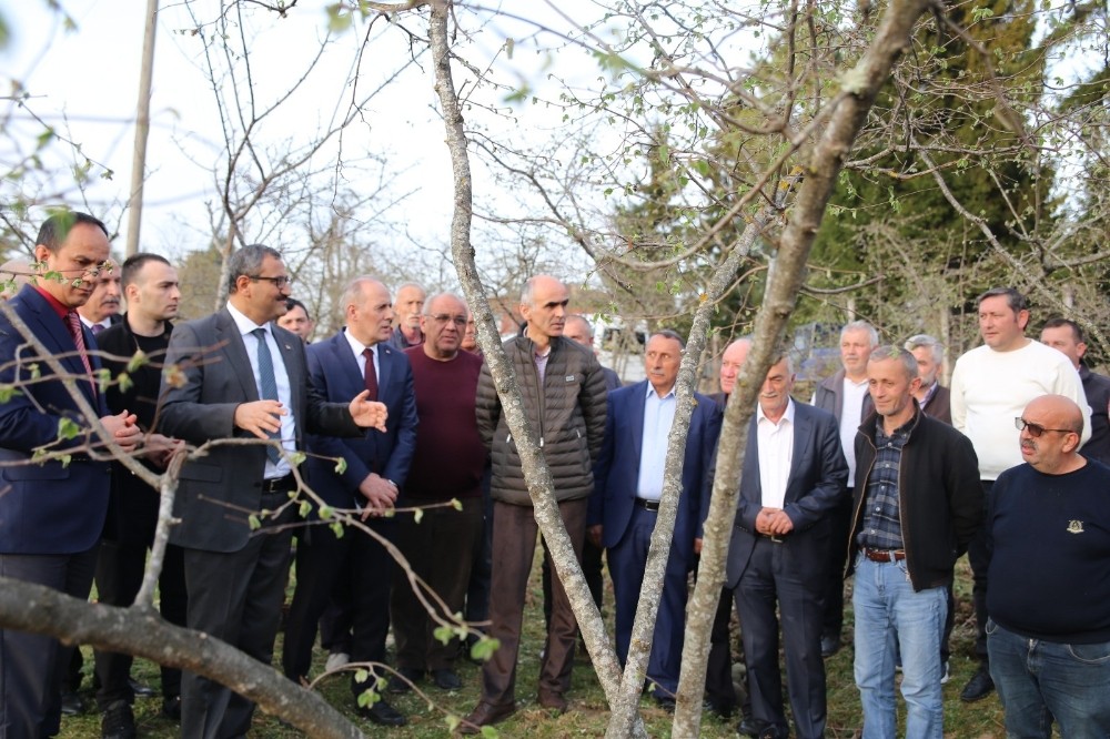 Giresun’da “Örnek Bahçe” projesi eğitimi verildi 