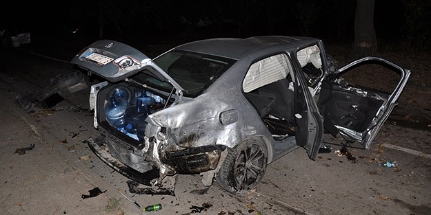 Giresun'da otomobil devrildi: 4 yaralı