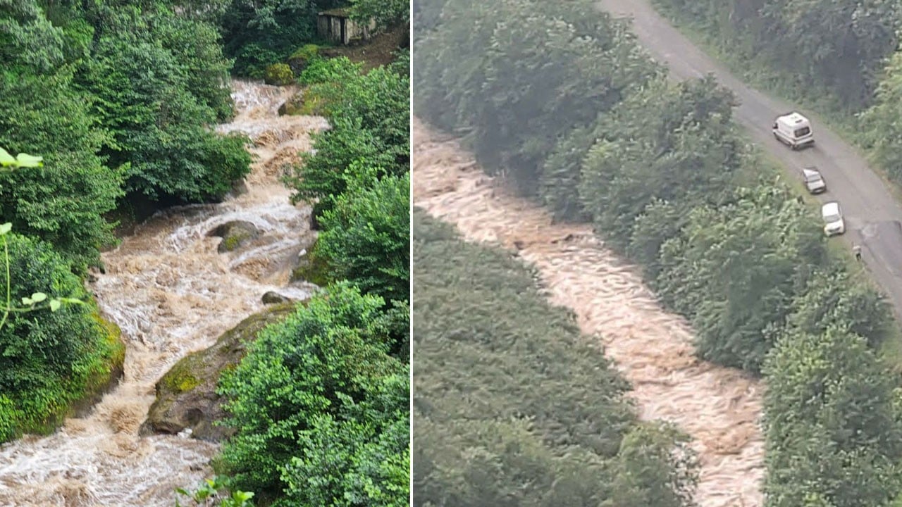 Giresun'da sel suları anne ile 2 kızını alıp götürdü