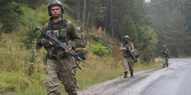 Giresun’da teröristlerle sıcak temas