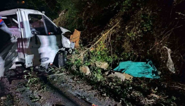 Giresun'da trafik kazası: 1 ölü, 1 yaralı