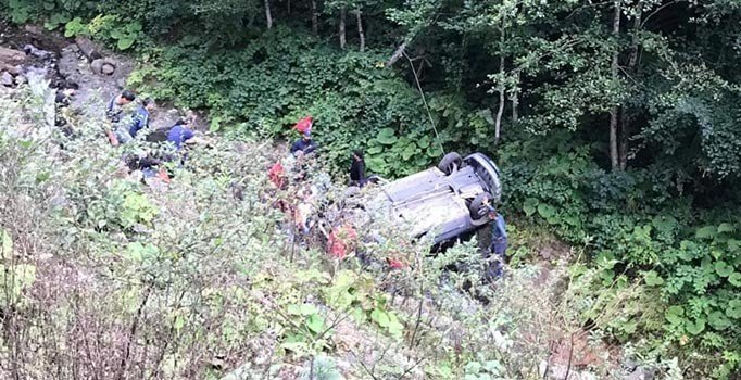 Giresun’da trafik kazası: 2 kişi yaralı