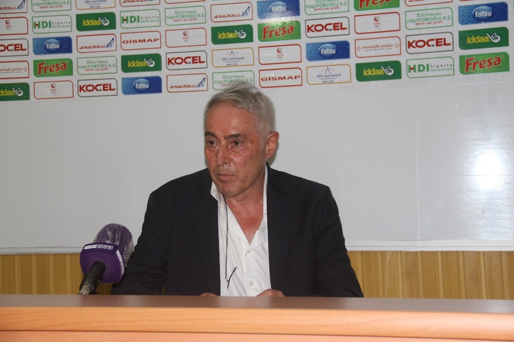 Giresunspor - Adanaspor maçının ardından 