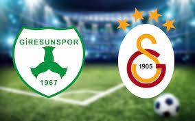 Giresunspor Galatasaray maç skoru | Giresunspor Galatasaray kaç kaç?