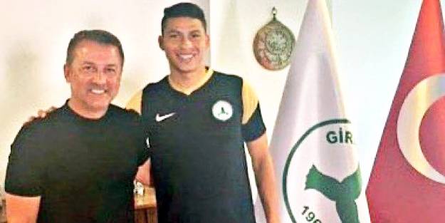 Giresunspor’a Kolombiyalı stoper
