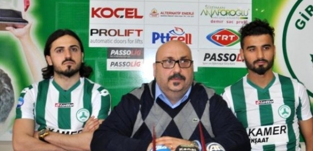 Giresunspor'da 2 Transfer