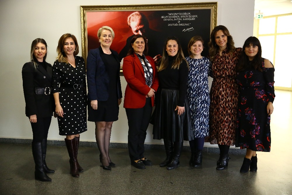 Girişimci kadınlardan Başkan Çerçioğlu’na ziyaret 