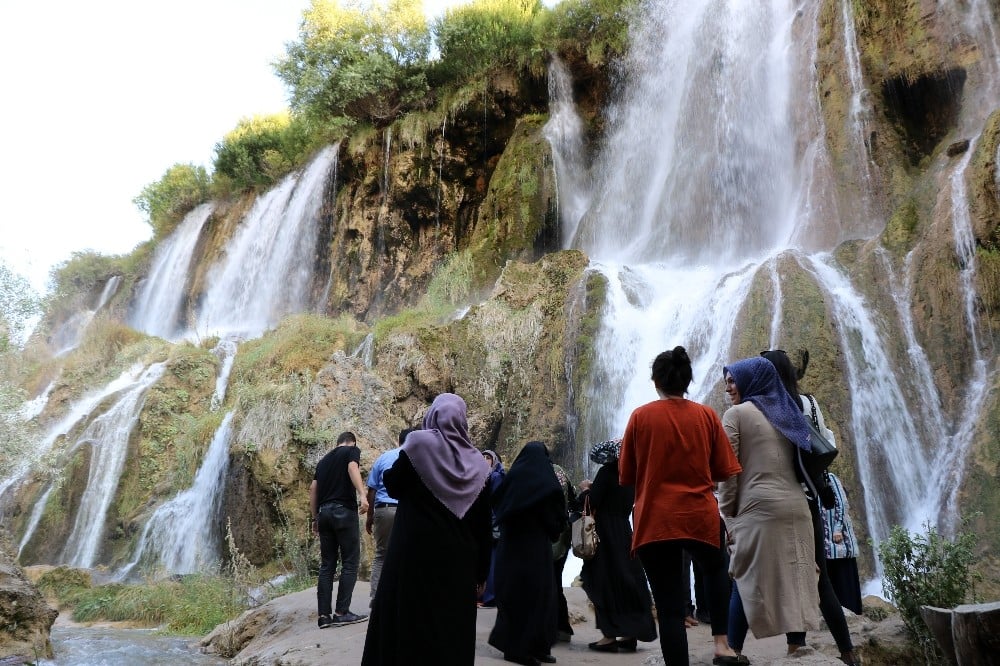 Girlevik Şelalesini bayram tatili süresince 500 binin üzerinde vatandaş ziyaret etti 
