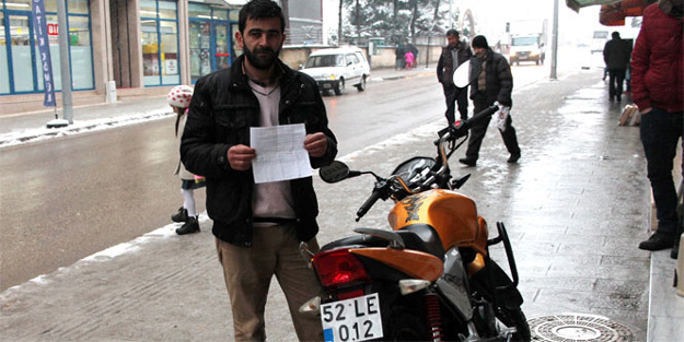 Gitmediği İstanbul’da trafik cezası yedi