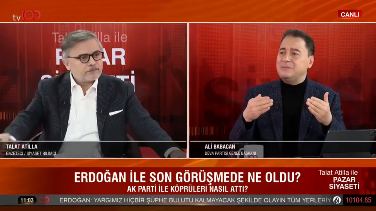 Gittin ne oldu onu da söyle! Babacan Erdoğan ile son görüşmesini anlattı