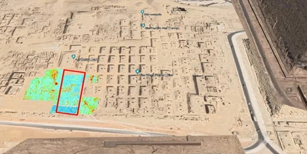 Gize Piramitleri'nin altında keşfedildi! Çok gözde: büyük 