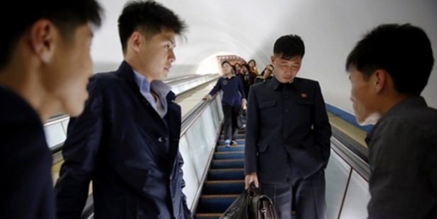 Gizemli ülke Kuzey Kore'nin metrosu