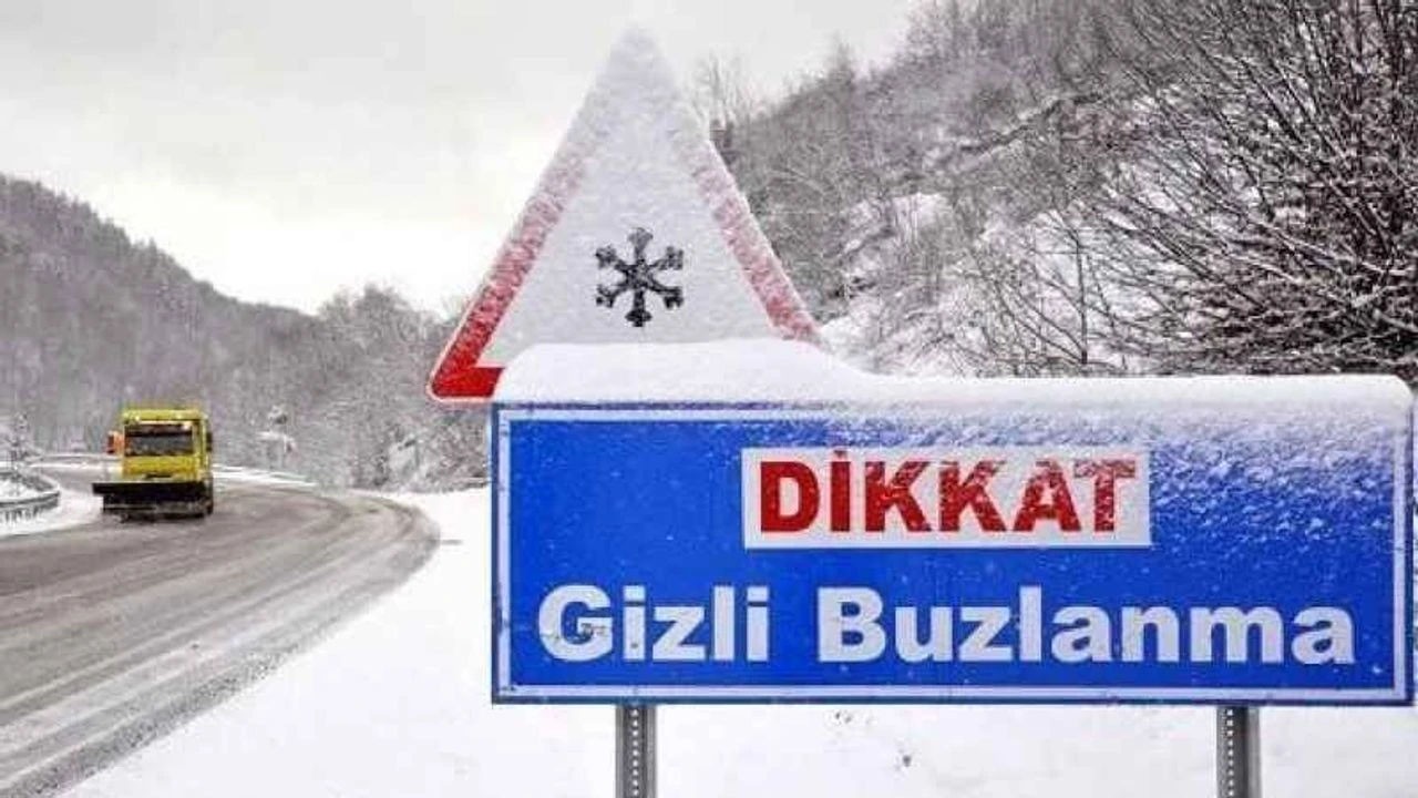 Gizli buzlanma alarmı: Uzmanlardan Sürücülere gece oranı artıyor uyarısı!