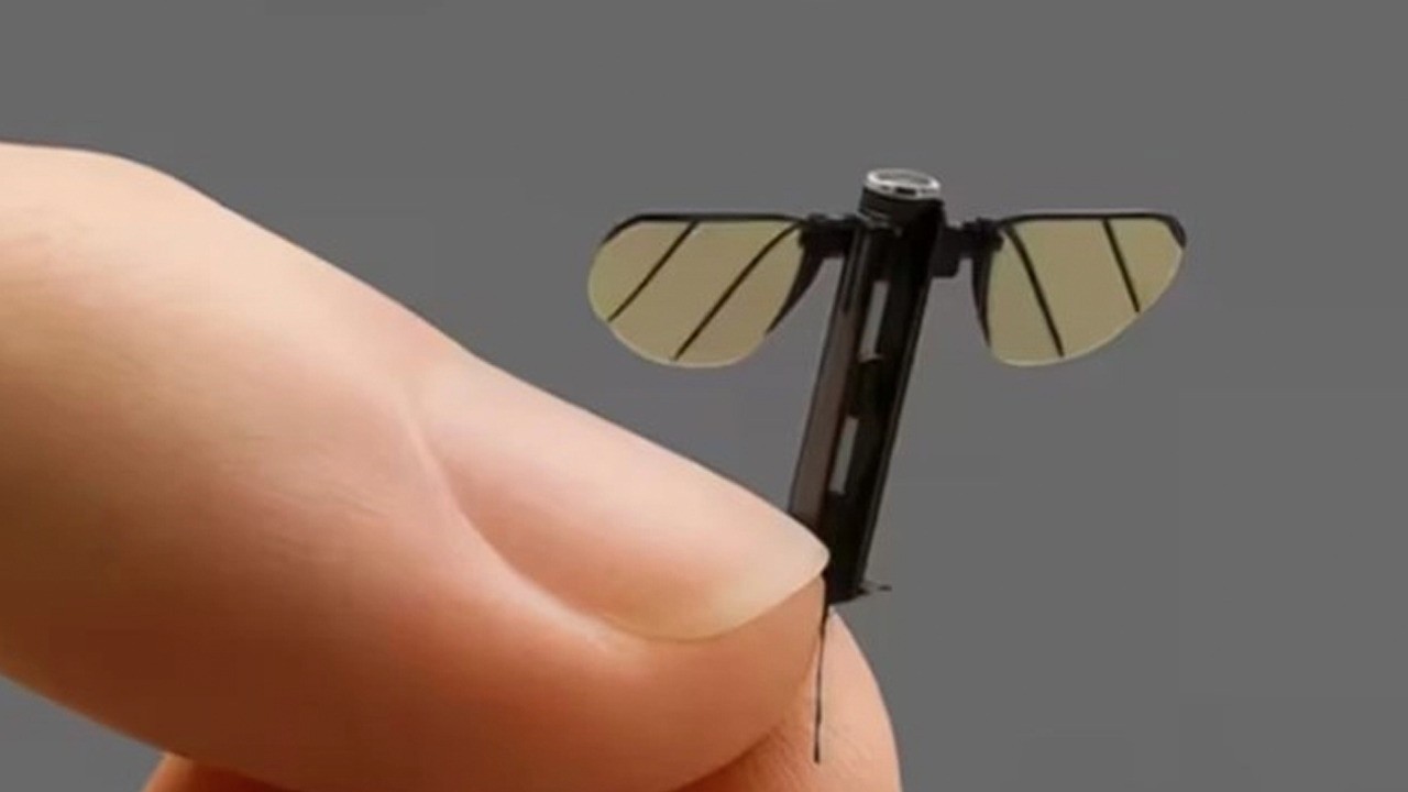 Gizli keşif görevleri için sivrisinek boyutunda dron tanıtıldı! Küçük İHA gerçek oldu