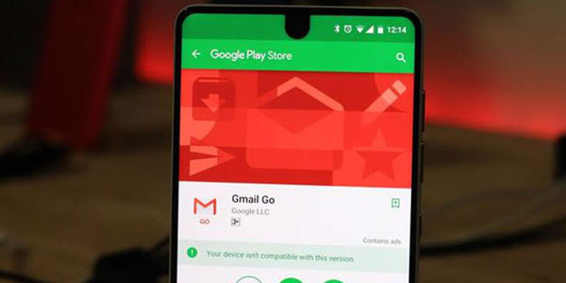 Gmail Go yayınlandı