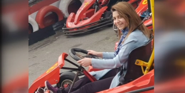 Go-kart pistinde feci kaza! Boynundaki fuları tekerleğe dolanınca...