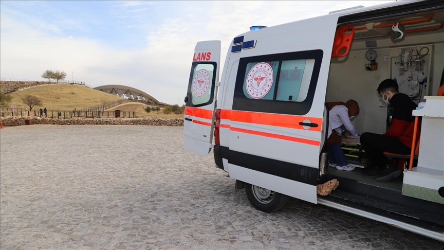 Göbeklitepe'de aşı standı açıldı