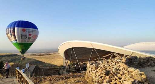 Göbeklitepe’de balonla seyir