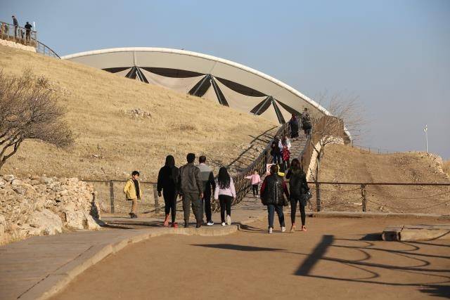 Göbeklitepe’de hafta sonu yoğunluğu yaşandı