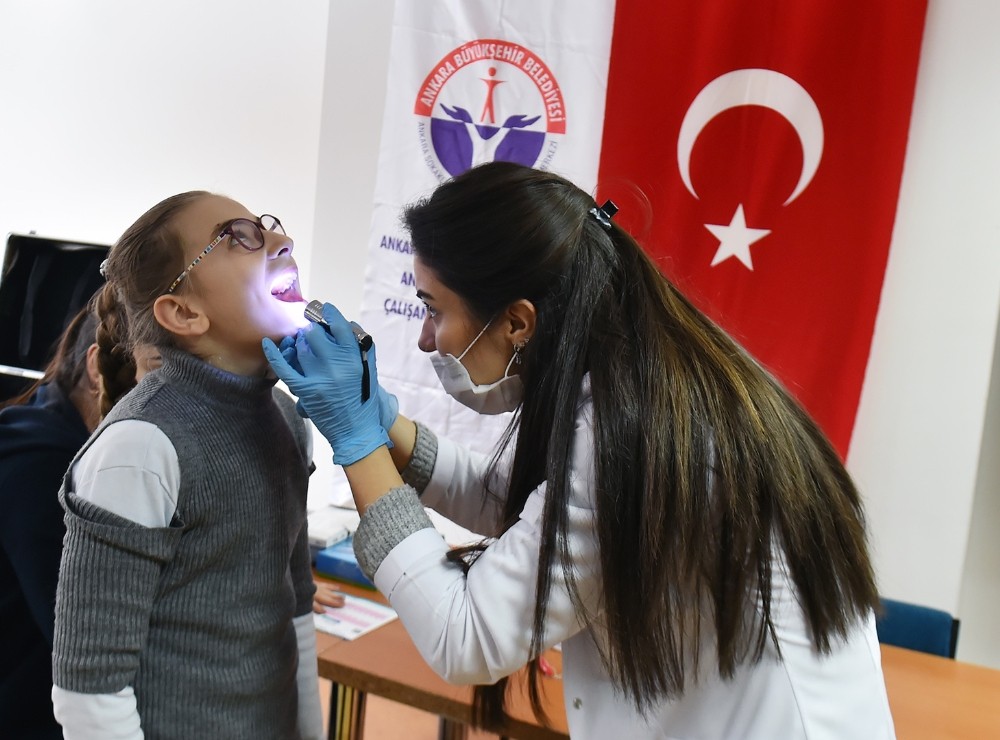 Göçmen çocuklar ağiz ve diş sağliği eğitiminde 
