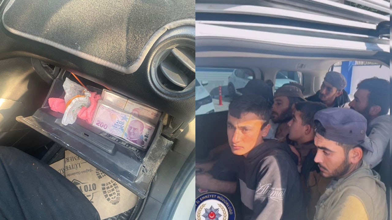 Göçmen kaçakçısı on binlerce lirayla yakalandı