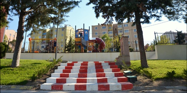 Göçmen Konutlar Göçmen Konutları renklendi