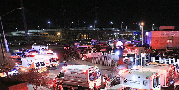 Göçmenlerin kaldığı tesiste yangın: 39 ölü!