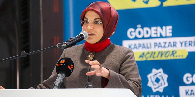 Gödene kapalı pazar yeri açıldı