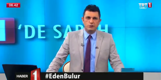 TRT: 'Eden Bulur' hastag'i dikkat çekmek içindi