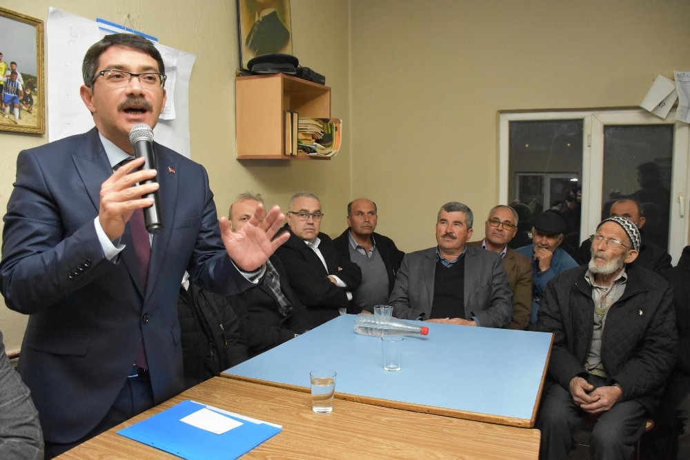 Gökbel ve Kalemli’den Başkan Çelik’e tam destek 