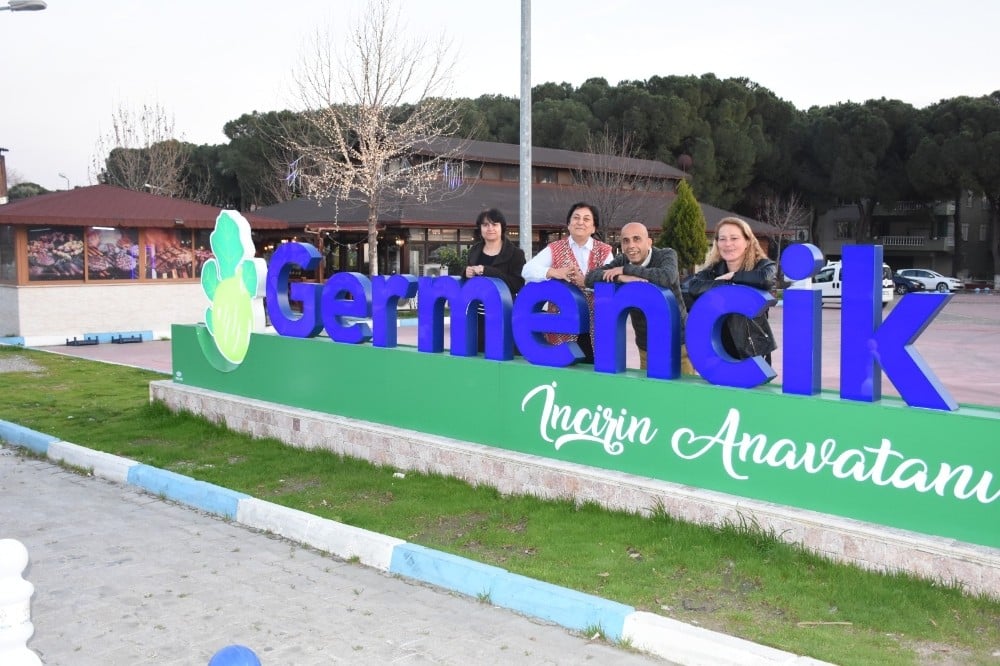 Gökçeada Belediyesi, Germencik’in İNYA projesini yerinde inceledi 