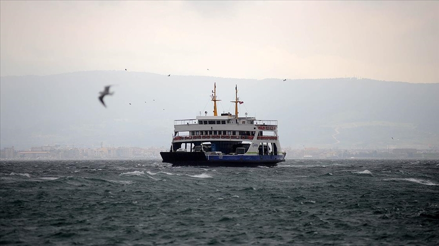 Gökçeada-Kabatepe hattında bazı feribot seferleri iptal edildi