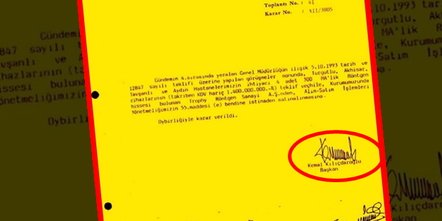 Gökçek o belgeleri yayınladı