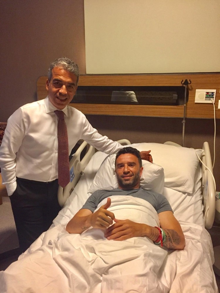 Gökhan Gönül ameliyat oldu 