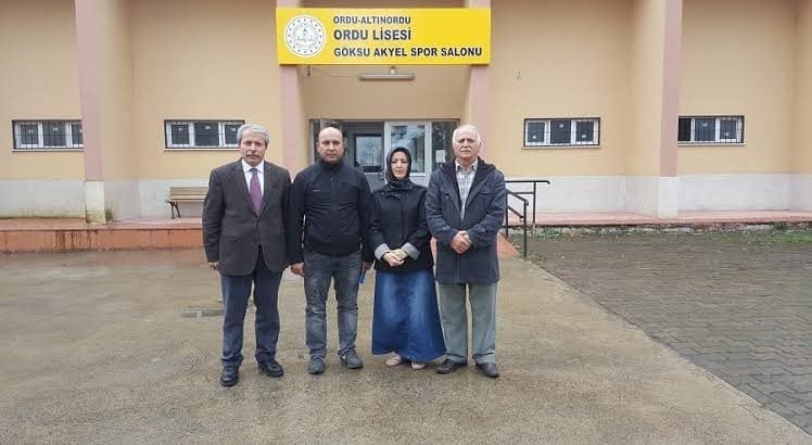 Göksu Akyel’in ismi spor salonuna verildi 