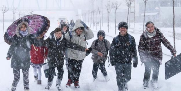 Göksun'da okullar tatil mi? Göksun'da yarın okullar tatil edildi mi 26 Aralık Perşembe