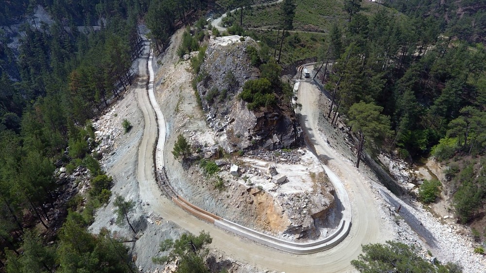 Göktepe Sulaması inşaatı çalışmaları sürüyor 