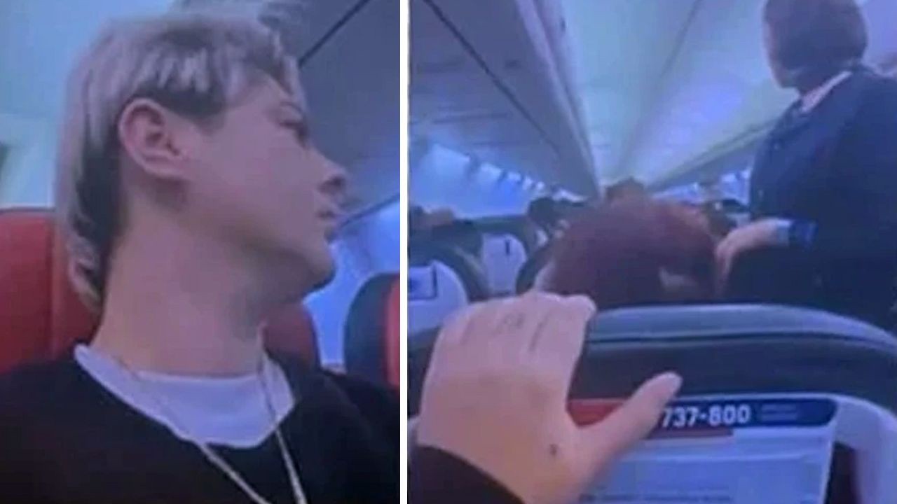 Gökyüzünde panik! Düşme tehlikesi geçirdi