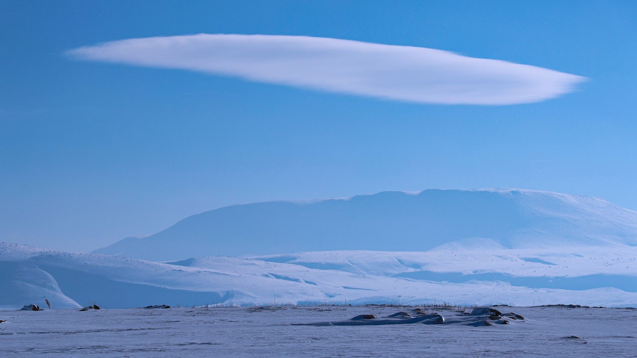Gökyüzünde şaşırtan şekil! Görenler inanamadı