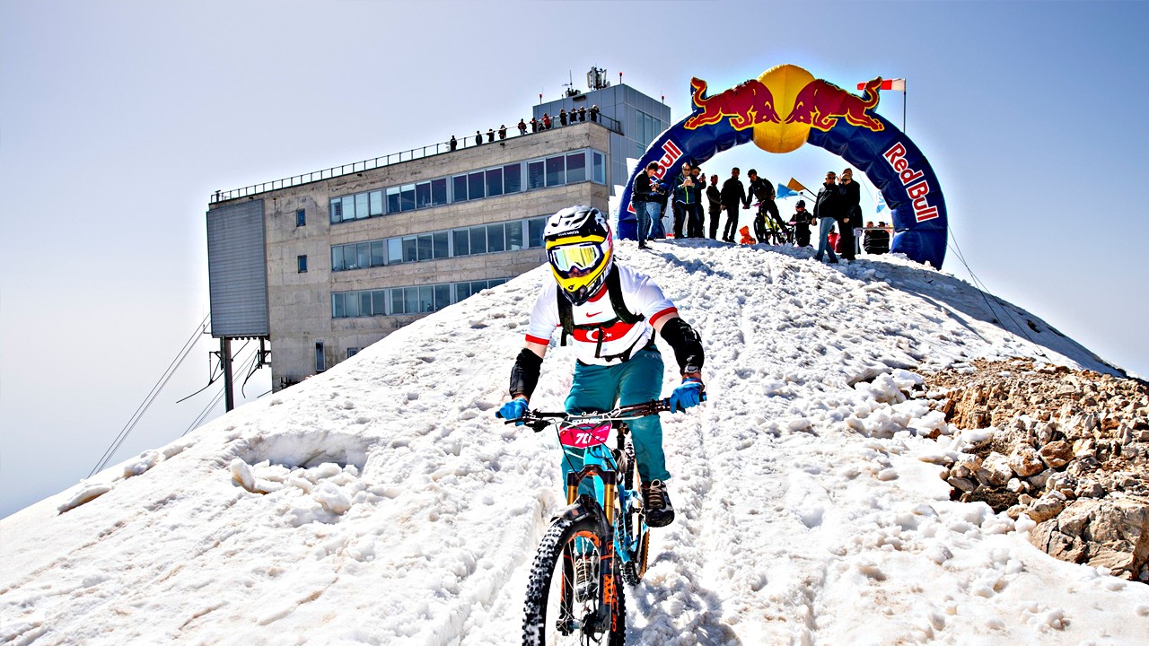 Gökyüzünden denize dağ bisikleti deneyimi!