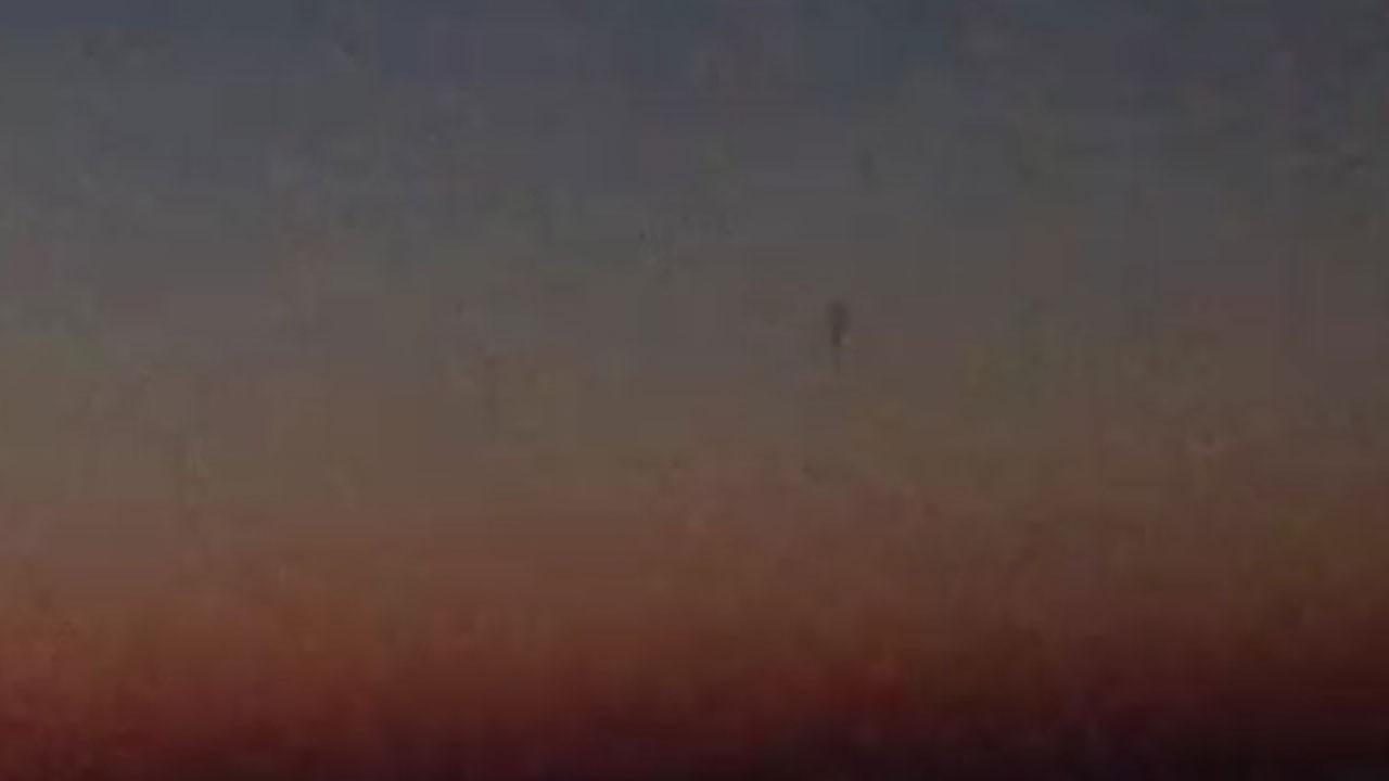 Gökyüzünden süzüldü, araziye düştü! Gerçek sonradan ortaya çıktı