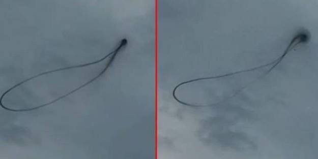 Gökyüzüne bakanlar gözlerine inanamadı! Harekete geçildi