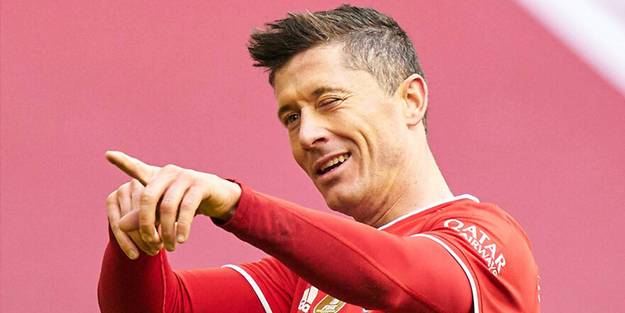 Gol makinesi Lewandowski'den rekor!