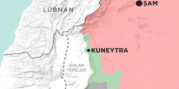 Golan Tepeleri'nde patlama