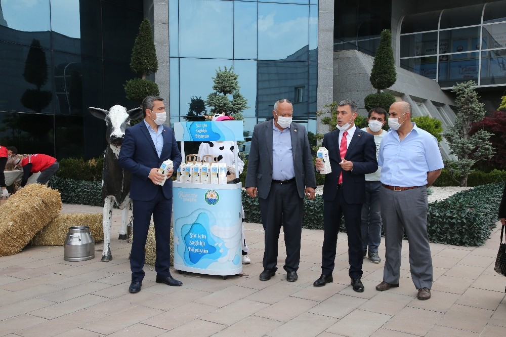 Gölbaşı Belediyesi çiftçisini unutmadı 